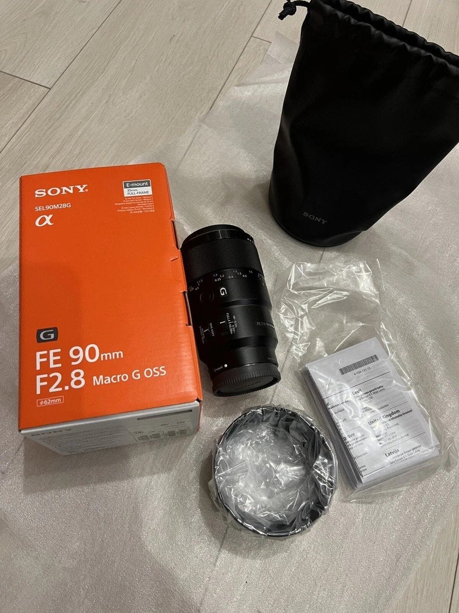 Sony FE 90mm f/2.8 Macro G OSS Lens - Nieuw in doos, Sony E-mount, Sony, Nieuw, Ophalen of Verzenden