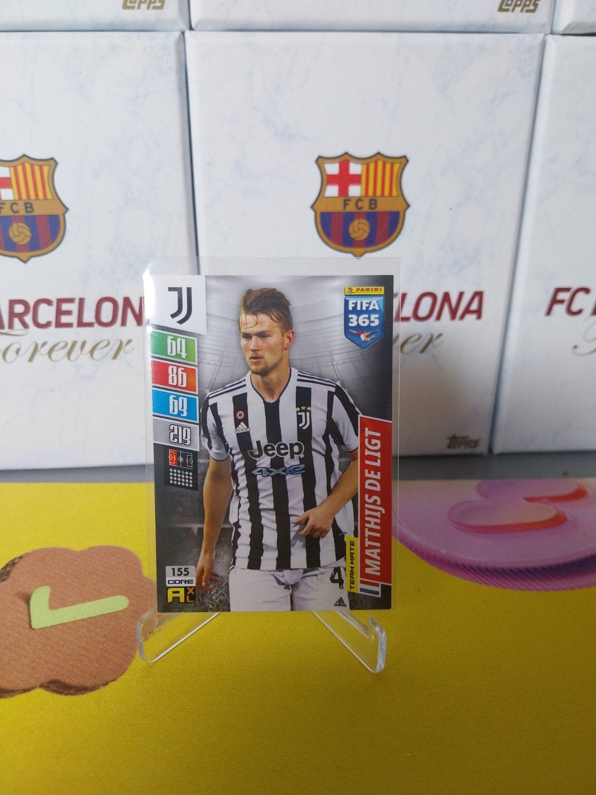 Mathijs de Ligt Panini Adrenalyn 2022, Ophalen of Verzenden, Zo goed als nieuw, Plaatje