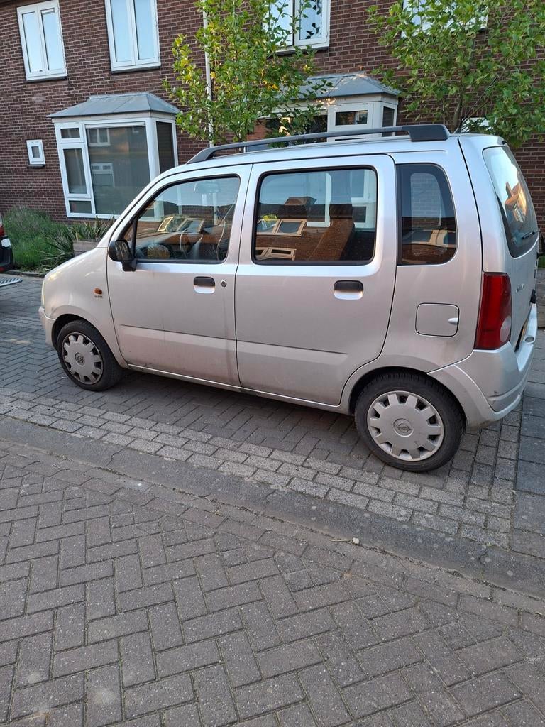 Opel Agila 1.2 I 16V 2004 Grijs, Ophalen of Verzenden