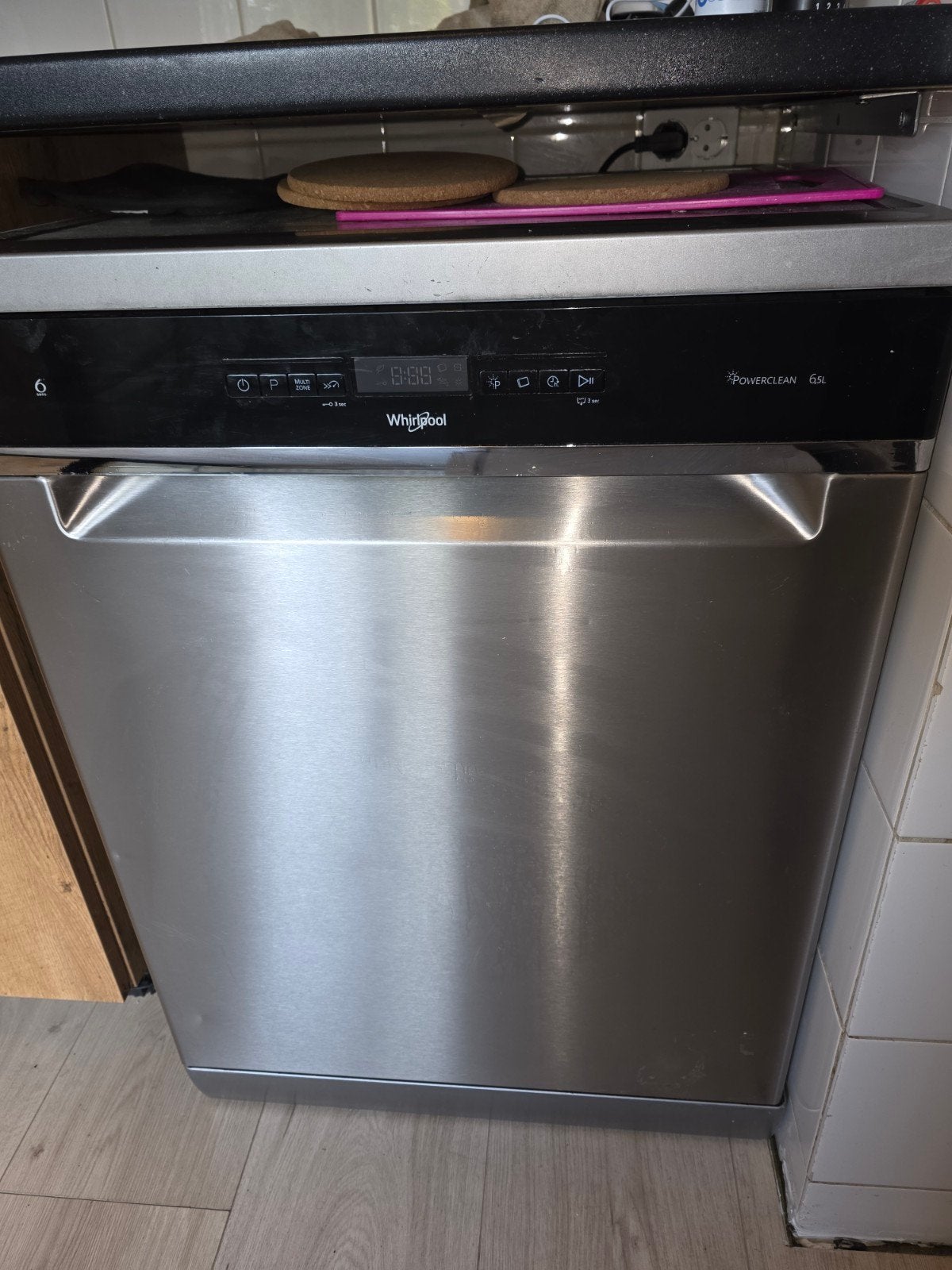 vaatwasser  whirlpool  powerclean, Witgoed en Apparatuur, Ophalen of Verzenden, Minder dan 85 cm
