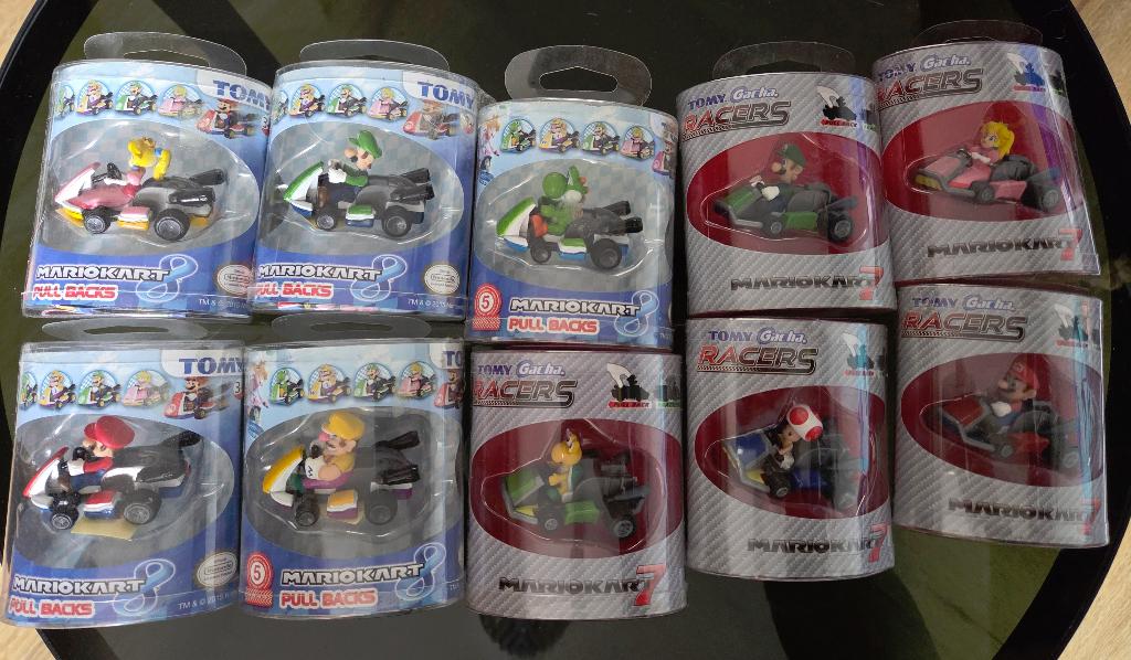 Tomy Mario Kart 7 en 8 pull back series (NIEUW), Ophalen of Verzenden, Nieuw