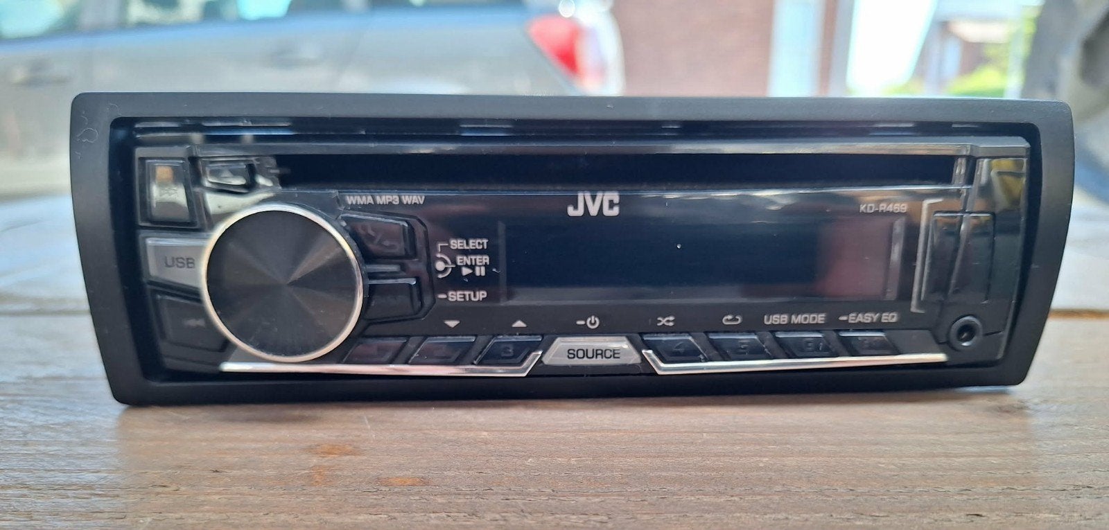 JVC KD-R469 Autoradio met USB/CD/MP3, Auto diversen, Autoradio's, Ophalen of Verzenden, Gebruikt
