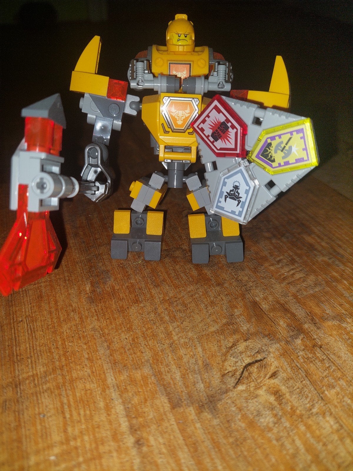 Lego Nexo Knights Battle Suit Clay 70362, Ophalen of Verzenden, Gebruikt