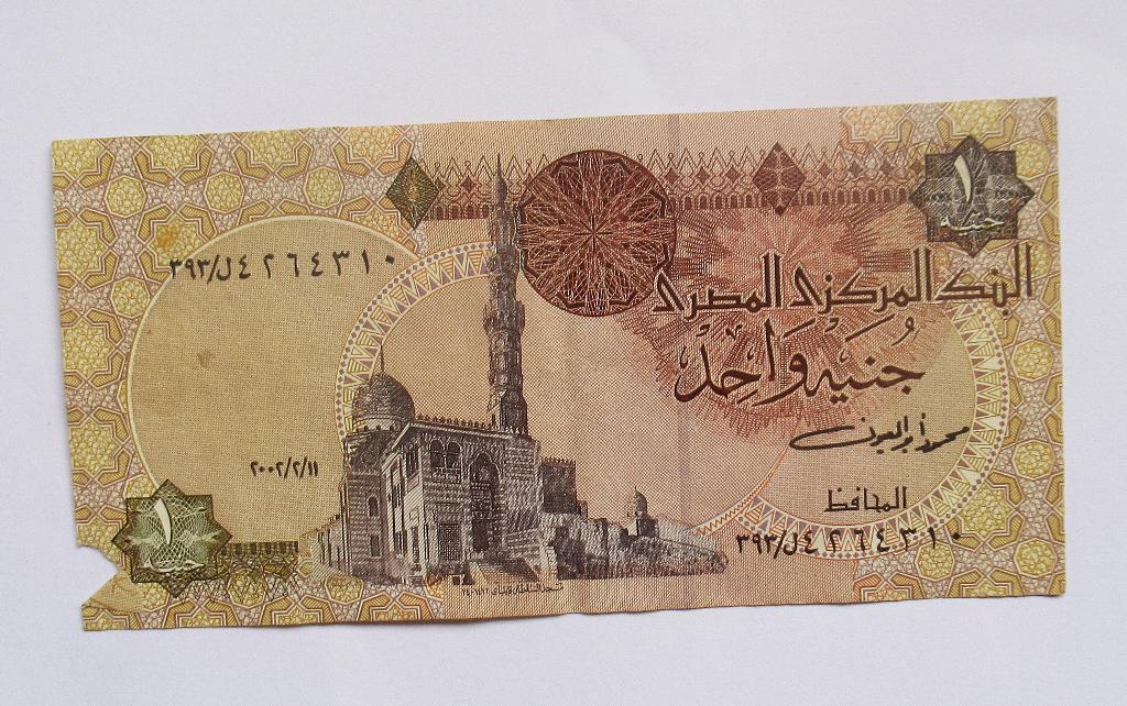 Egypte  1 Pound  2002, Verzenden, Egypte