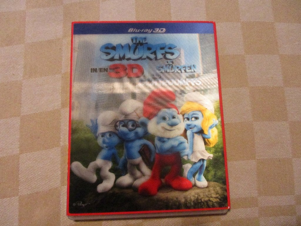 blu ray animatie tekenfilm De Smurfen in 3d fraai, Ophalen of Verzenden, Nieuw in verpakking, Tekenfilms en Animatie