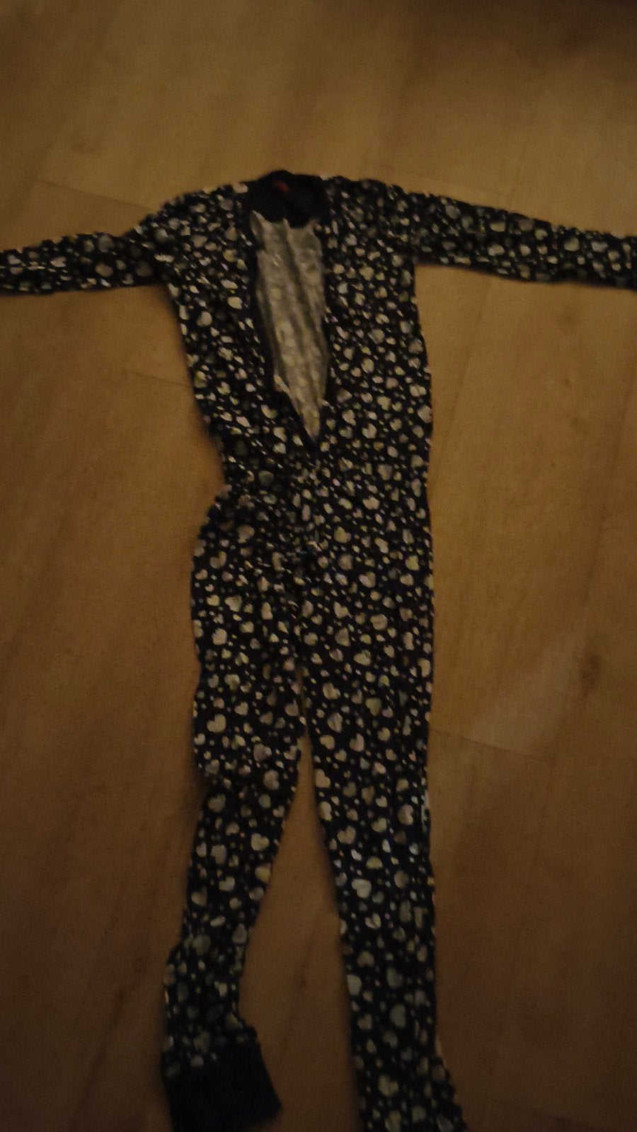 Hema Onesie met Hartjesprint - Maat 170/176, Nacht- of Onderkleding, Gebruikt, Meisje, Ophalen of Verzenden