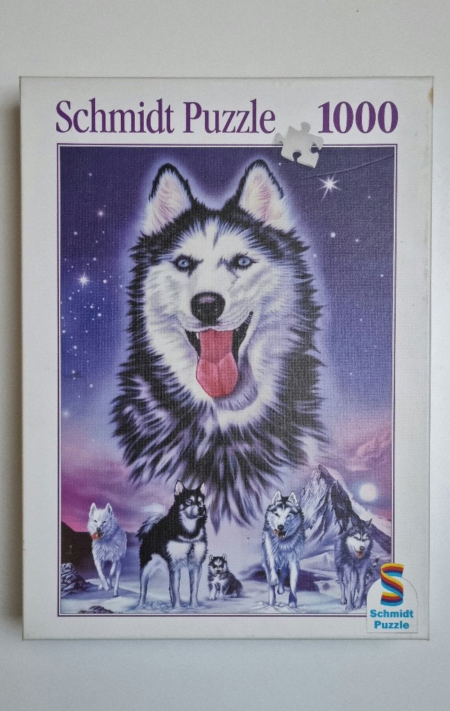 3 leuke puzzels van dieren, Ophalen of Verzenden, 500 t/m 1500 stukjes, Gebruikt, Legpuzzel