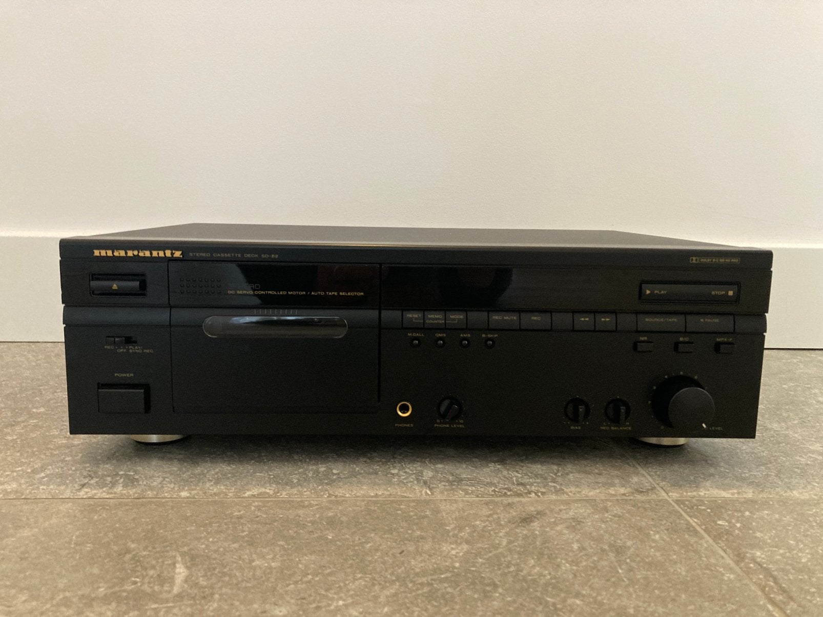 Marantz SD-62 stereo cassettedeck, Ophalen, Marantz