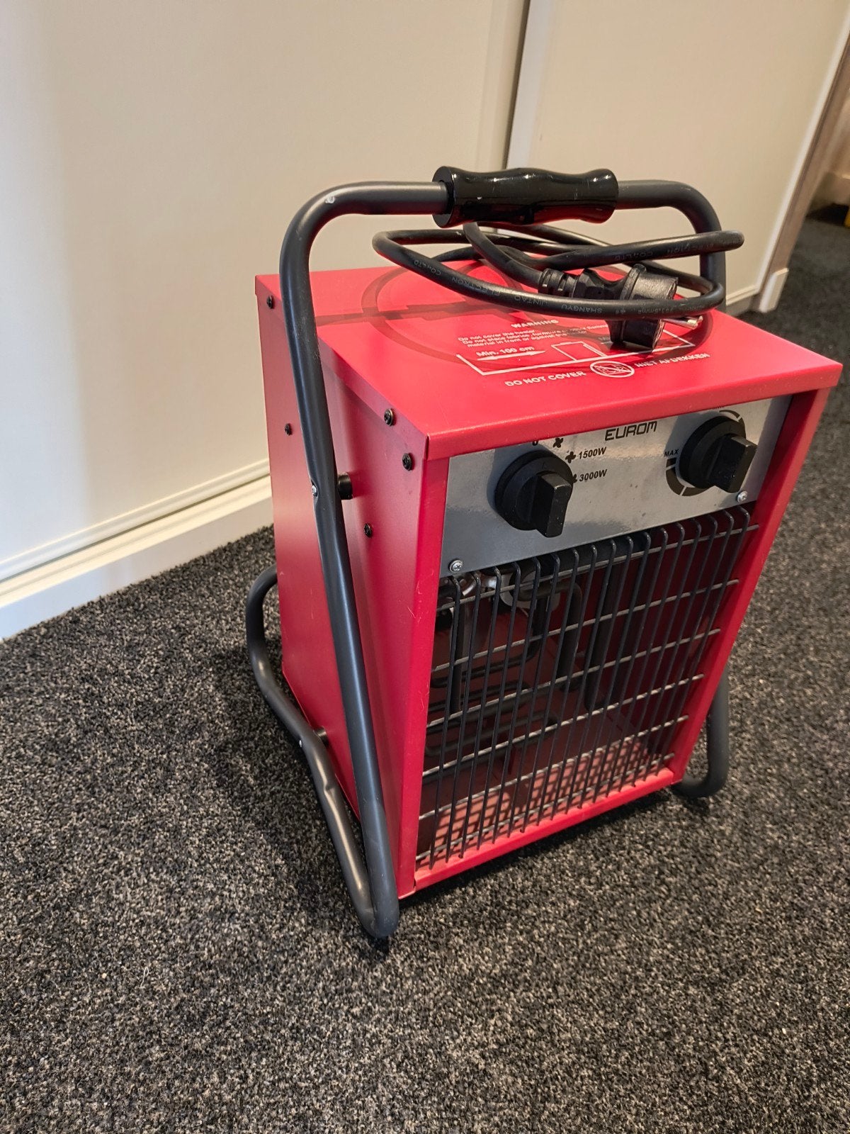 Eurom EK 3301 Elektrische Kachel - 3000W, Ophalen, 30 tot 80 cm, Kachel, Minder dan 60 cm