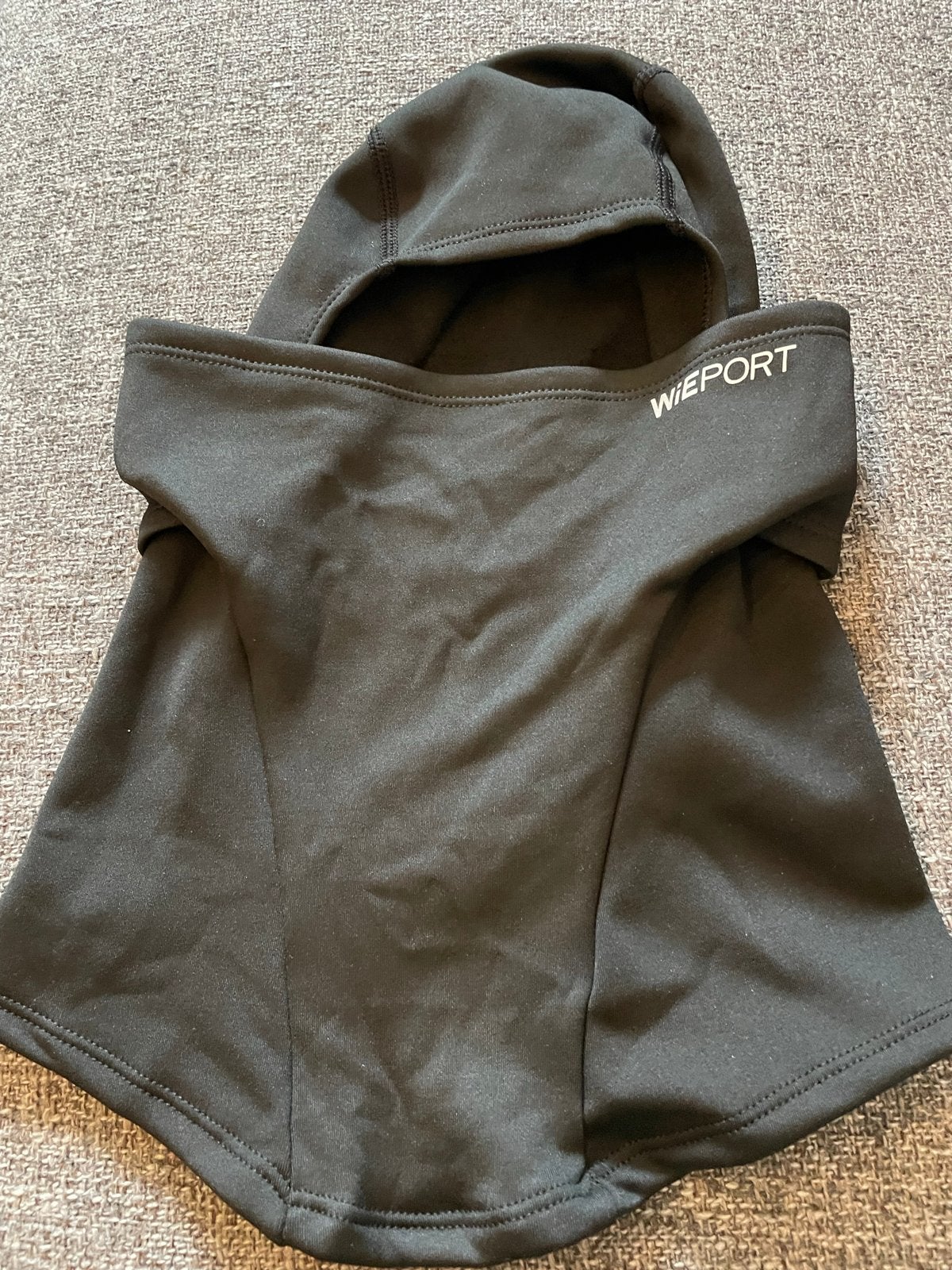 WIEPORT Balaclava bivakmuts - Zwart - Nieuw, Ophalen of Verzenden, Nieuw, Maat 38/40 (M), Overige typen