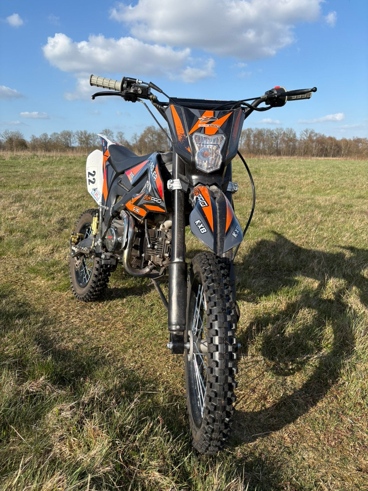 KXD adler pro 140cc 4t pitbike/crossmotor, Gebruikt, 4 versnellingen, Ophalen, 140 cc