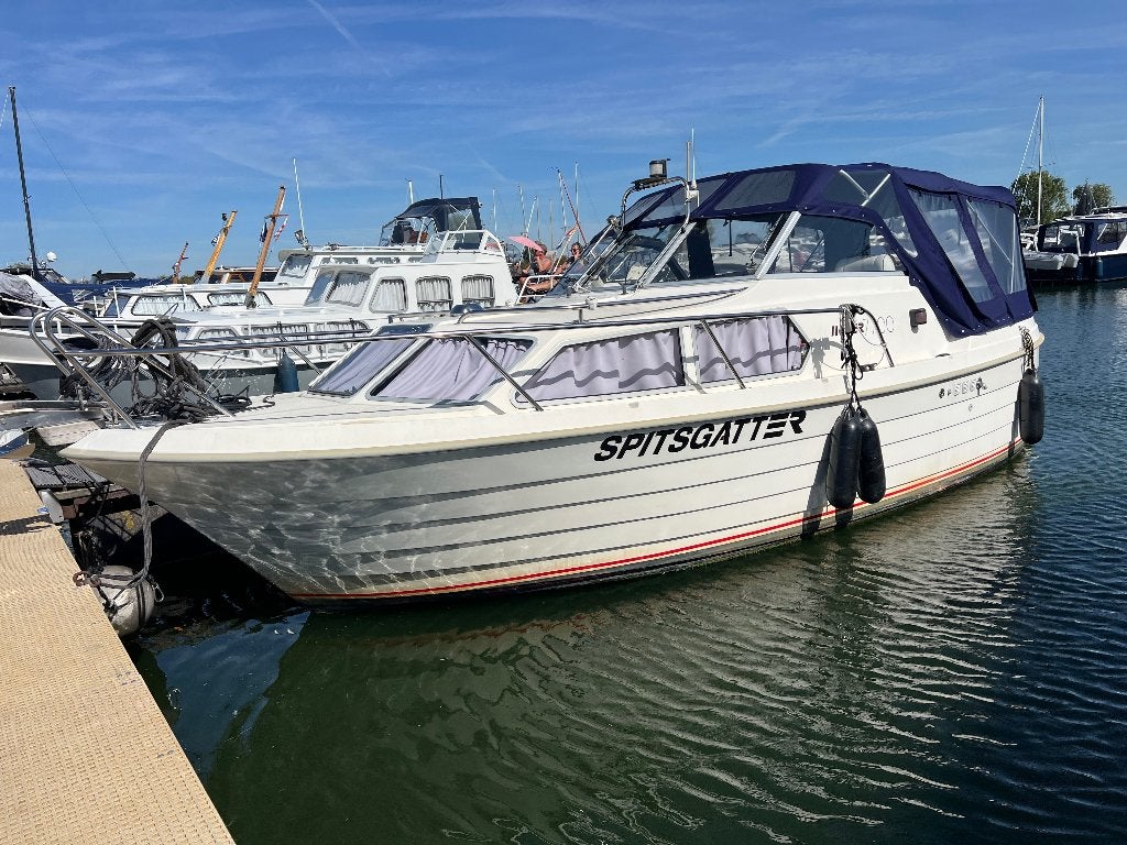 Royale Spitsgatter 7700 met nieuwe tent en nieuwe bekleding., Overige merken, Gebruikt, Binnenboordmotor, Diesel