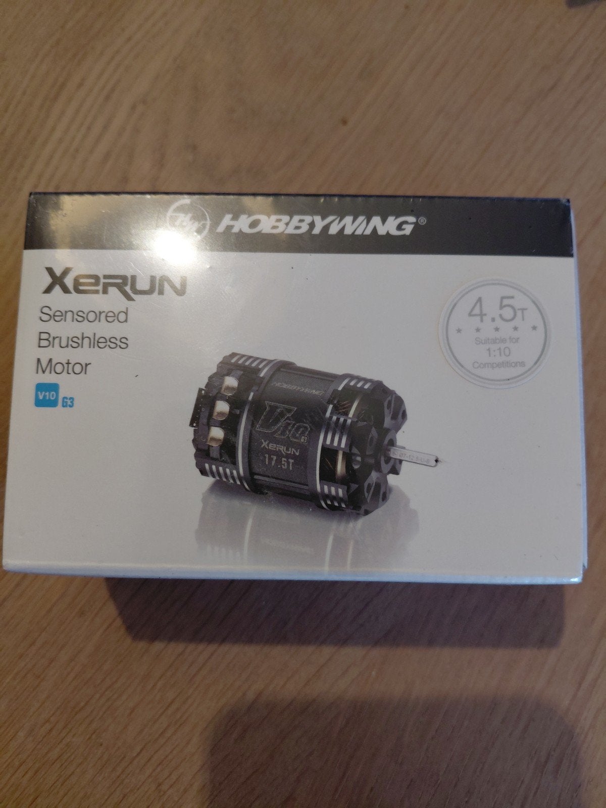 Hobbywing Xerun V10 G3 4.5T Sensored Motor Nieuw, Ophalen of Verzenden, Nieuw