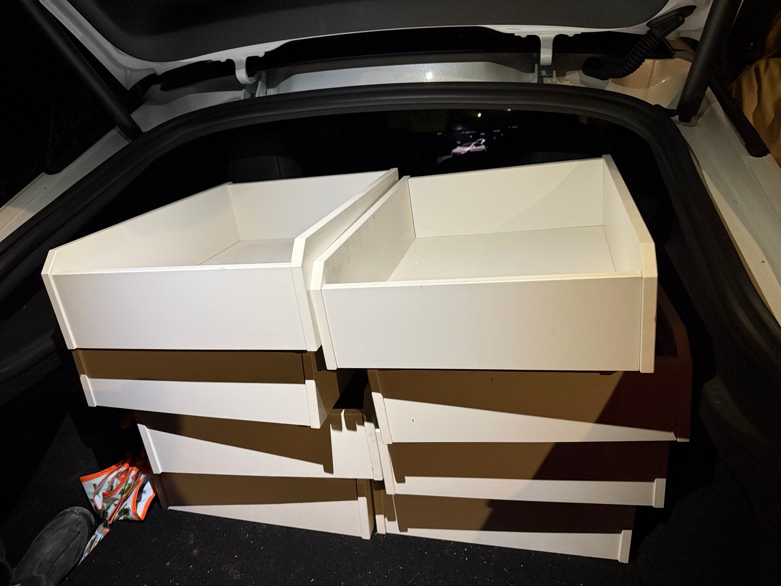 IKEA Komplement lades 50x60 wit 8x, Ophalen, Gebruikt