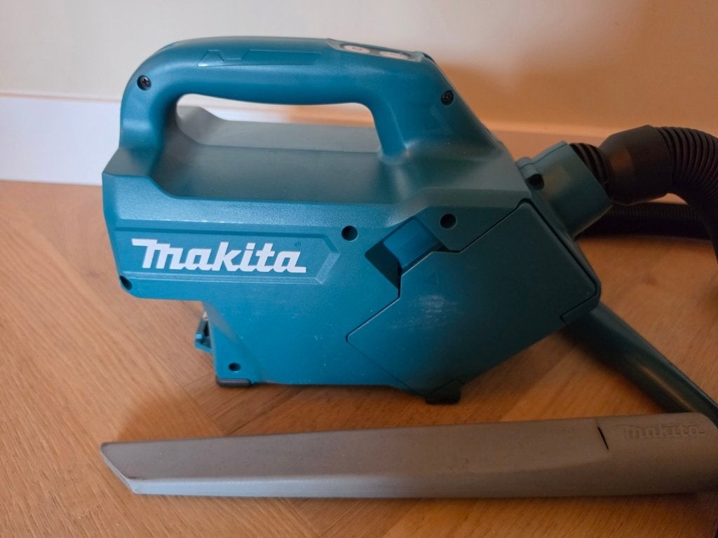 Makita DCL184 18V LXT accustofzuiger complete set, Witgoed en Apparatuur, Ophalen of Verzenden, Gebruikt