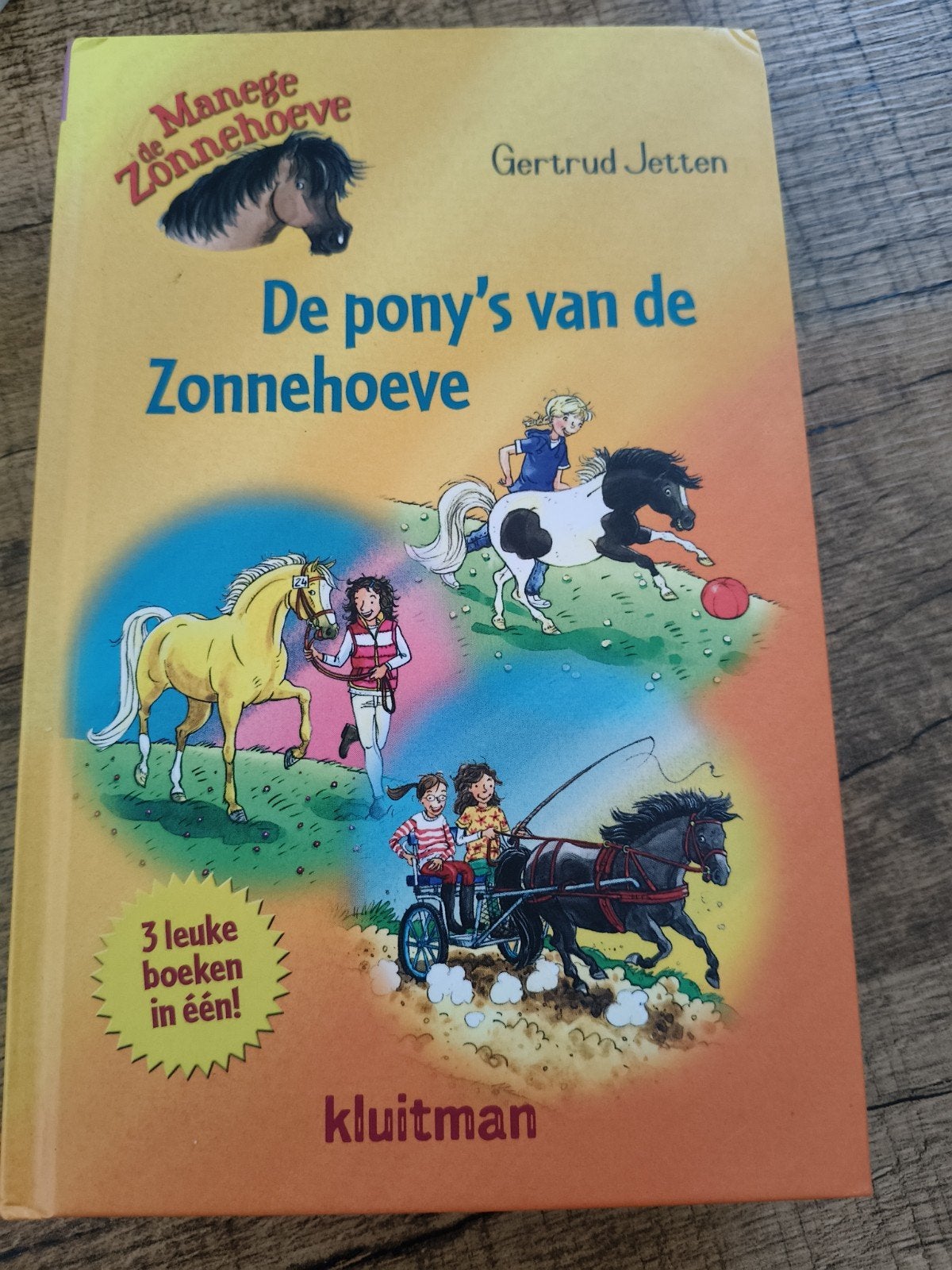 Manege de Zonnehoeve; 3 leuke boeken in een!, Boeken, Kinderboeken | Jeugd | onder 10 jaar, Fictie algemeen, Ophalen of Verzenden