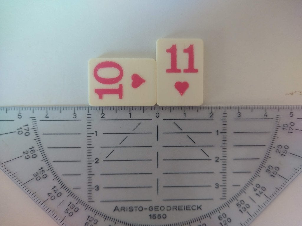 Losse Rummikub stenen RUMMY, 20 cent per stuk, Een of twee spelers, Ophalen of Verzenden, Gebruikt, Hema