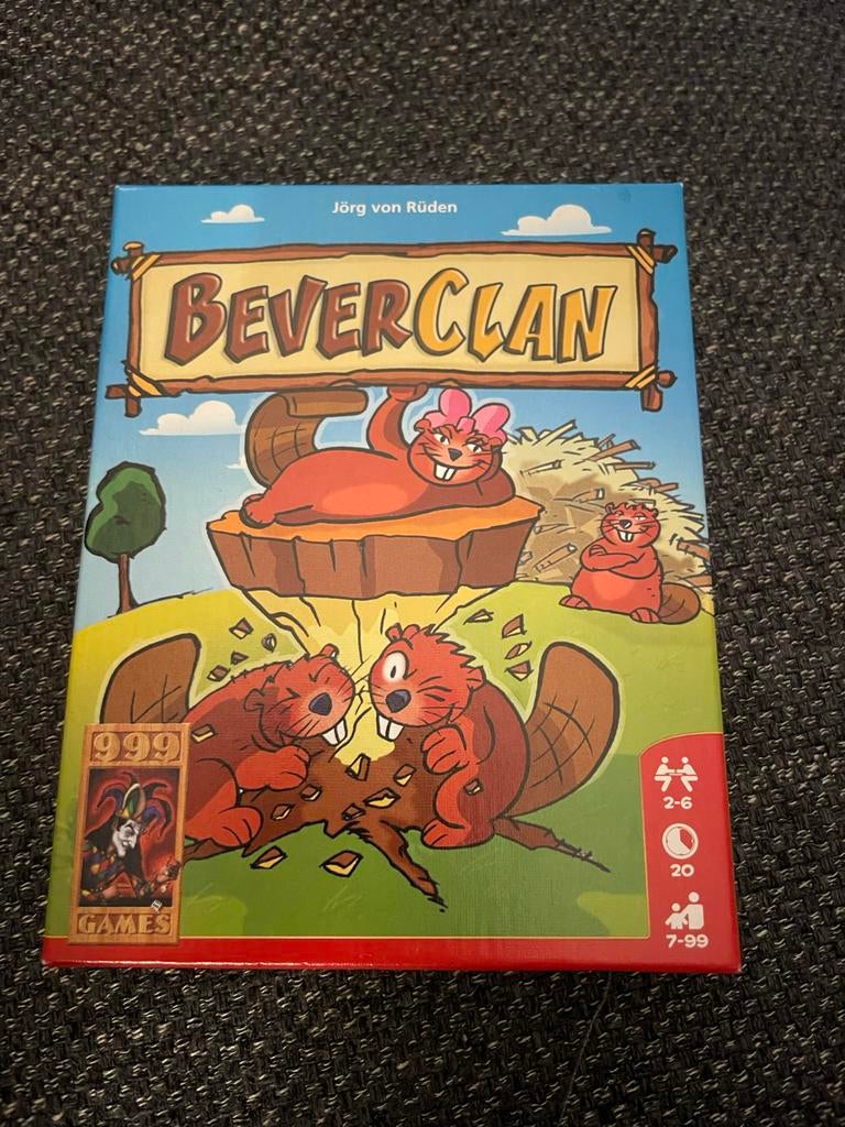 Beverclan spel, Hobby en Vrije tijd, Gezelschapsspellen | Kaartspellen, Vijf spelers of meer, Ophalen of Verzenden, Zo goed als nieuw