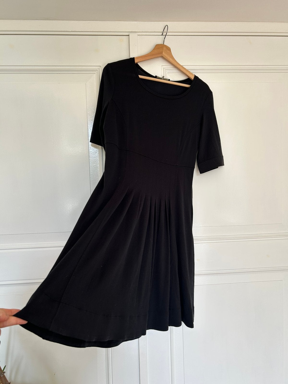 Max Mara Weekend zwart zomerjurkje maat L, Zwart, Maat 42/44 (L), Ophalen of Verzenden, Zo goed als nieuw
