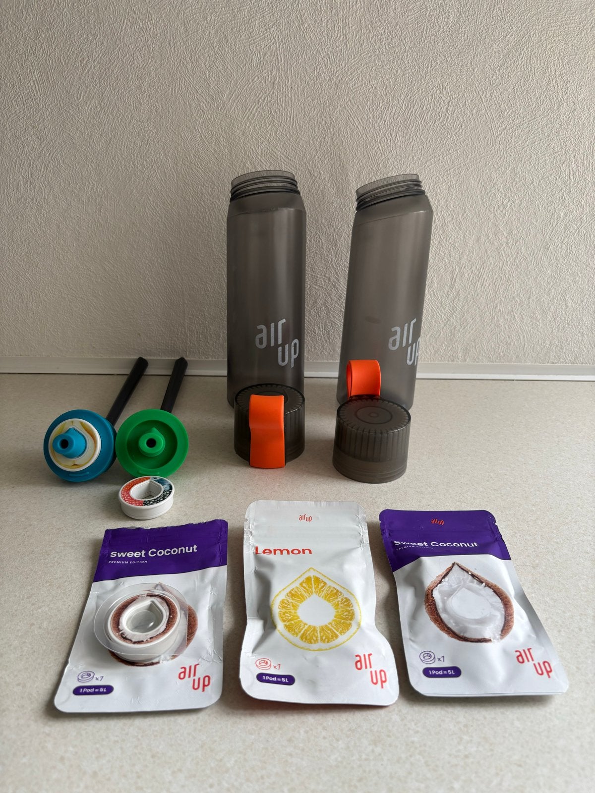 Air Up drinkflessen 650 ml met of zonder pods, Kunststof, Ophalen of Verzenden, Meerkleurig, Overige merken