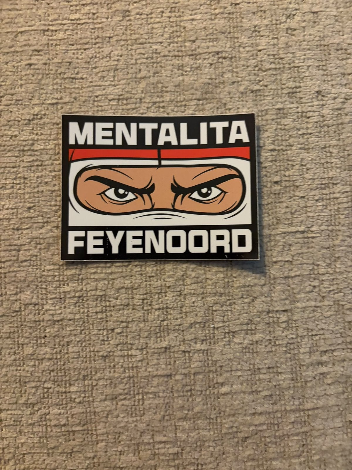 Feyenoord sticker, Ophalen of Verzenden, Zo goed als nieuw, Sport