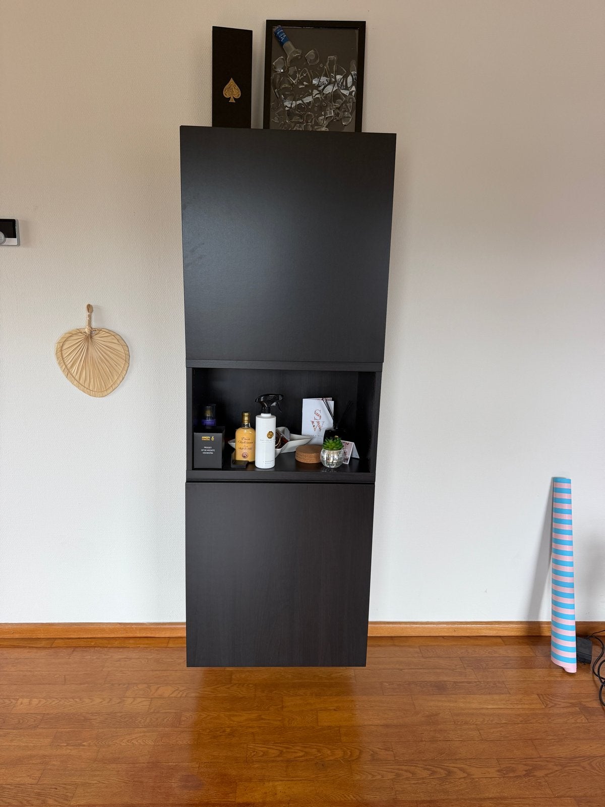 Ikea hangkast met 2 dichte en 1 open vak, Ophalen, Gebruikt
