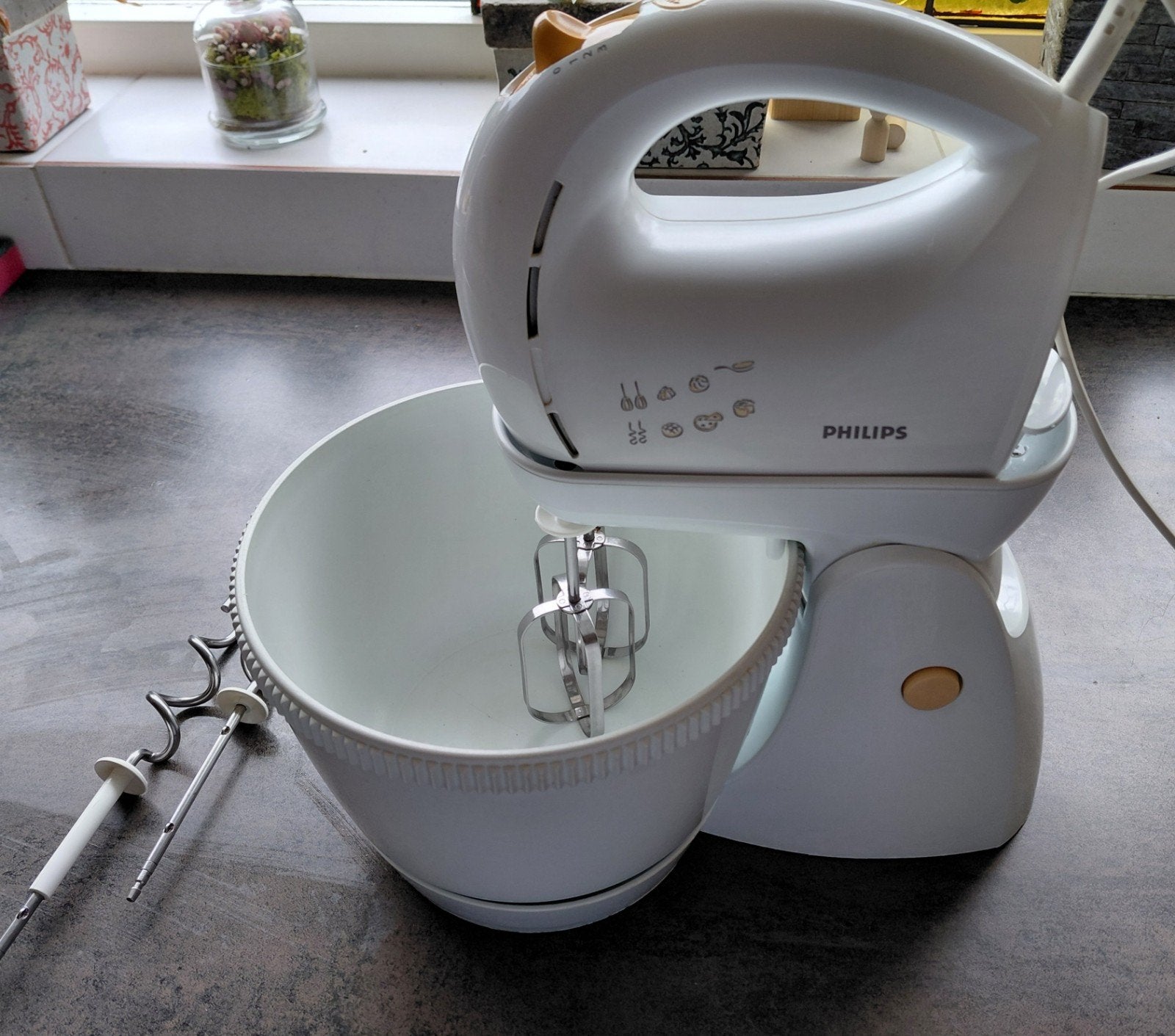 Philips Standmixer - Handsfree Mixen, Witgoed en Apparatuur, Ophalen, Gebruikt, 3 snelheden of meer