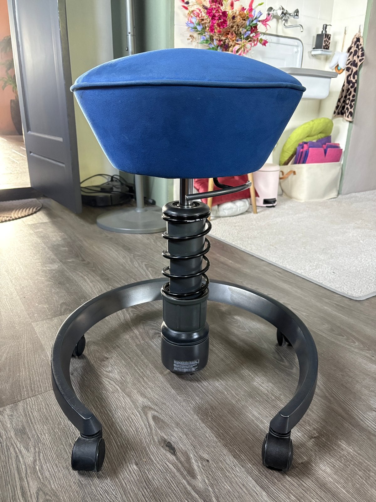 Aeris Swopper Small (40-80 kg) – Ergonomische balansstoel, Huis en Inrichting, Bureaustoelen, Ophalen, Zo goed als nieuw