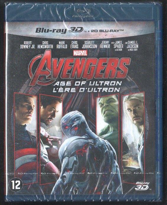 Avengers Age of Ultron 3D+2D, GESEALD, MARVEL MCU. Blu-ray., Cd's en Dvd's, Blu-ray, Ophalen of Verzenden, Nieuw in verpakking