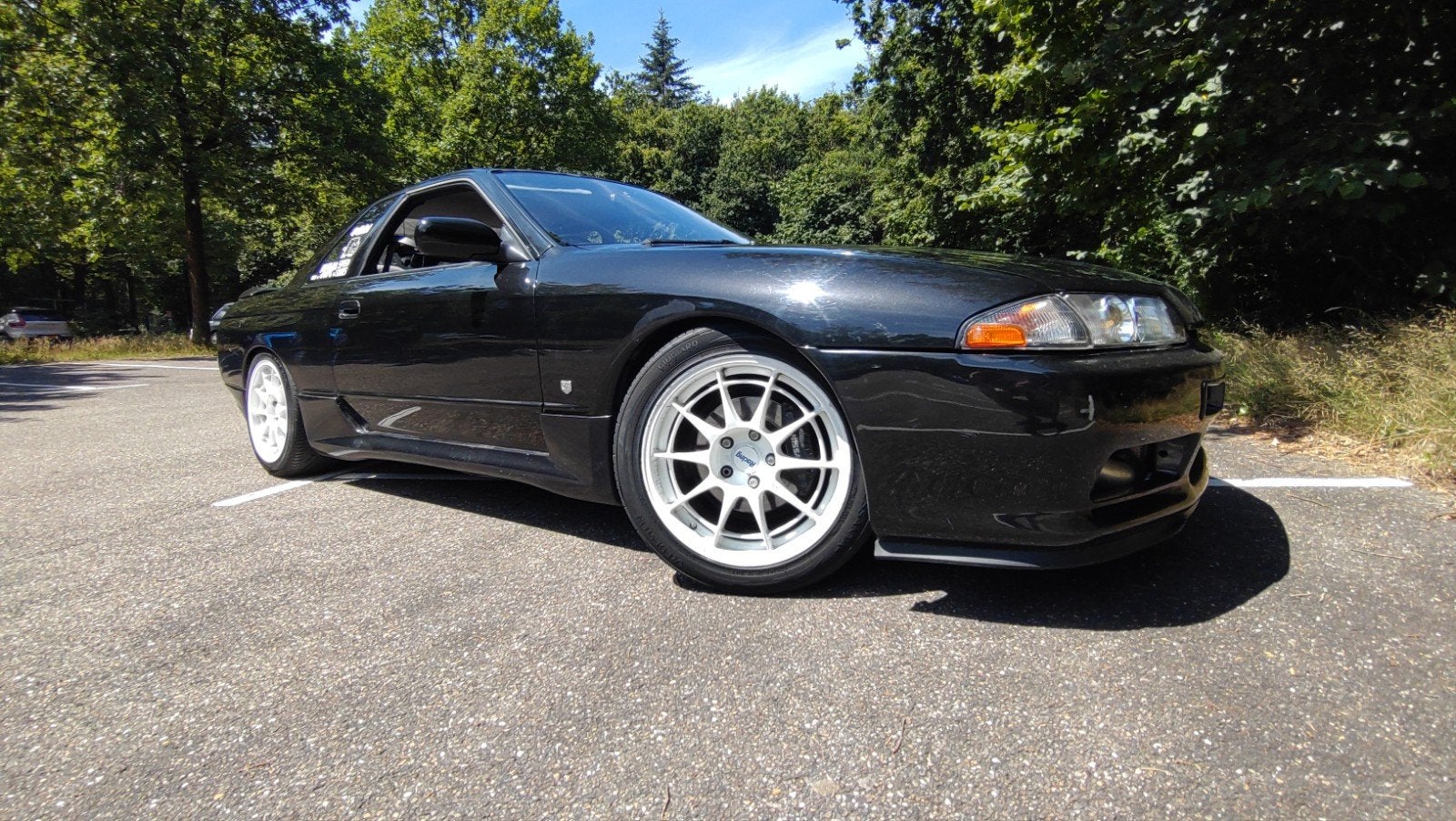 Nissan Skyline 1991 Zwart, 1340 kg, Zwart, 245 pk, Grijs