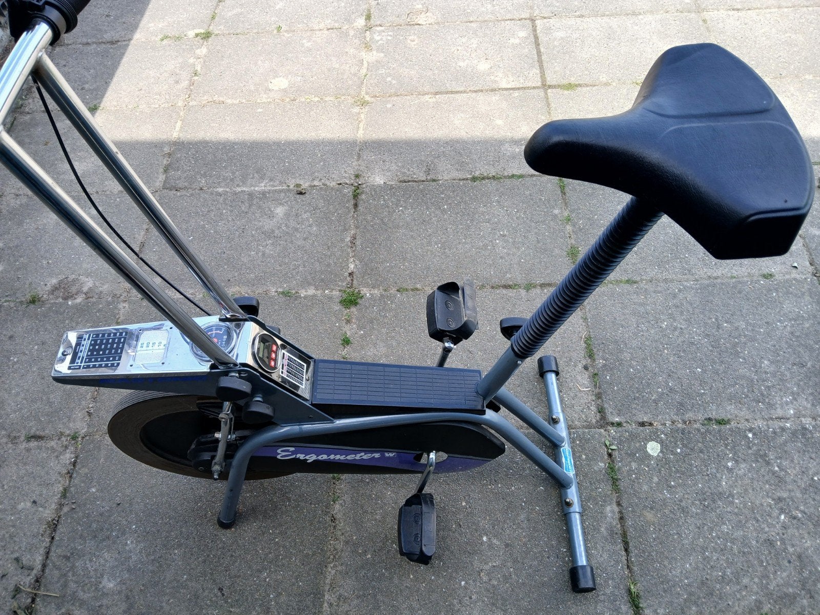 Hometrainer van Ergometer., Ophalen, Metaal, Hometrainer