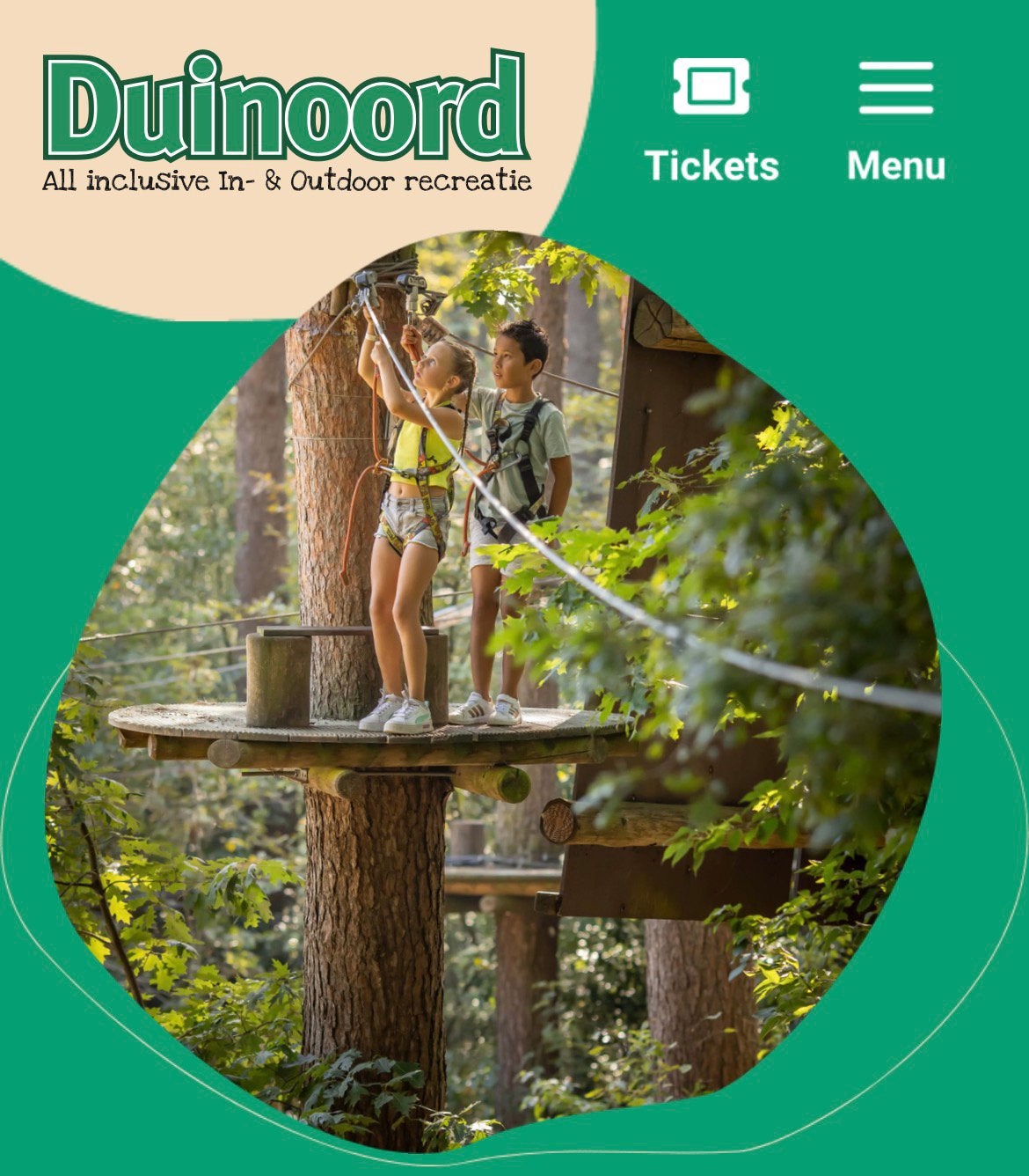 3 tickets Duinoord Helvoirt, Drie personen of meer, Ticket of Toegangskaart