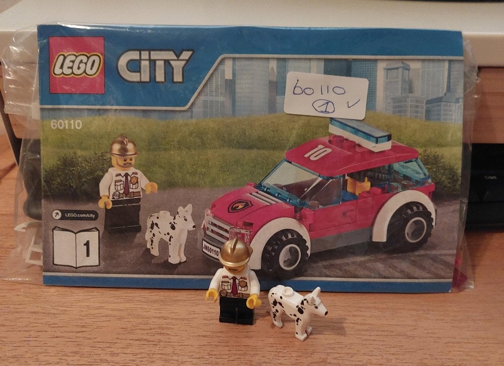 Lego City 60110 Brandweerkazerne, Kinderen en Baby's, Speelgoed | Duplo en Lego, Verzenden, Lego, Compleet, Complete set