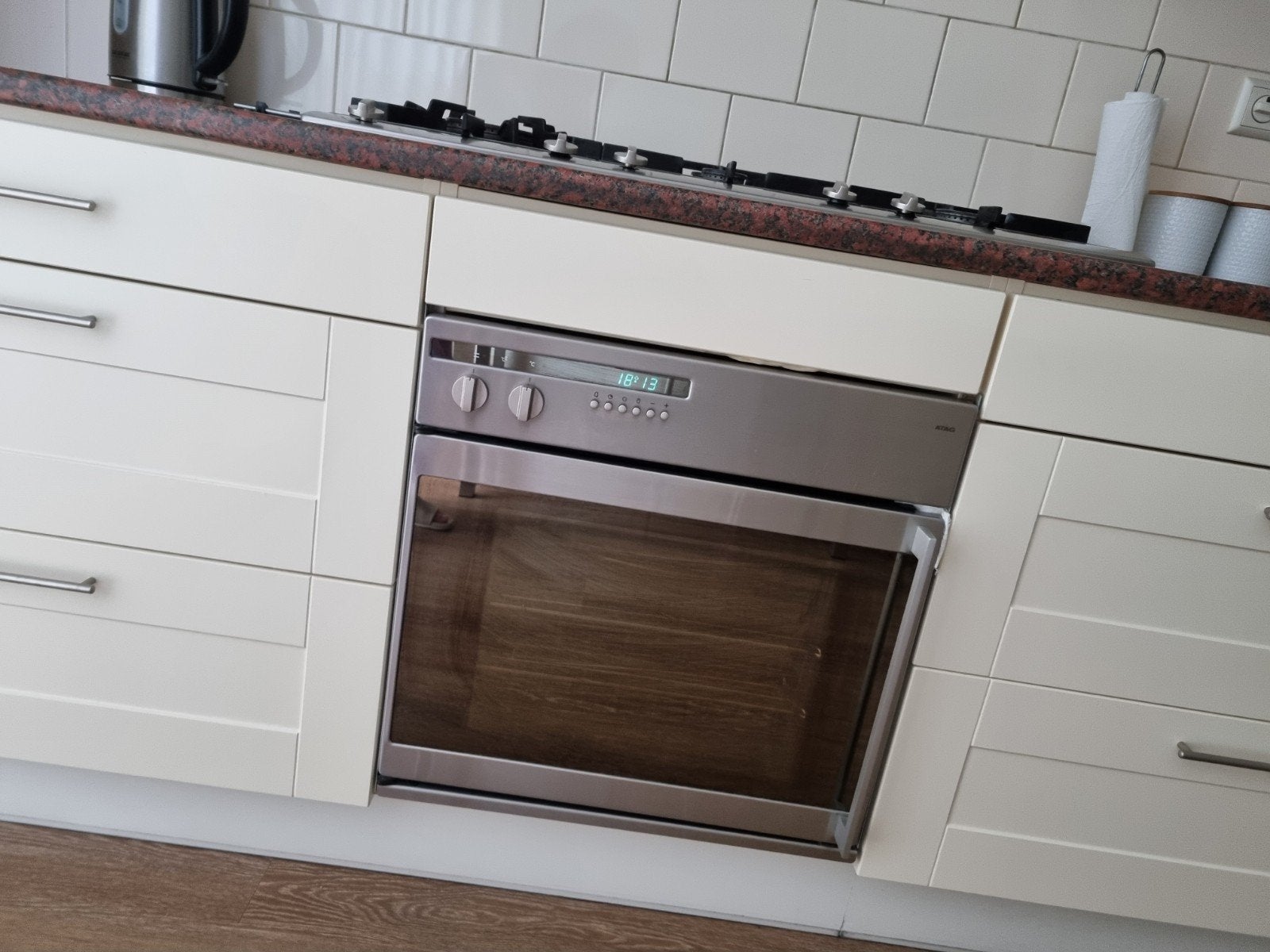 ATAG inbouw oven - Zilverkleurig, Oven, 60 cm of meer, Ophalen of Verzenden, Inbouw