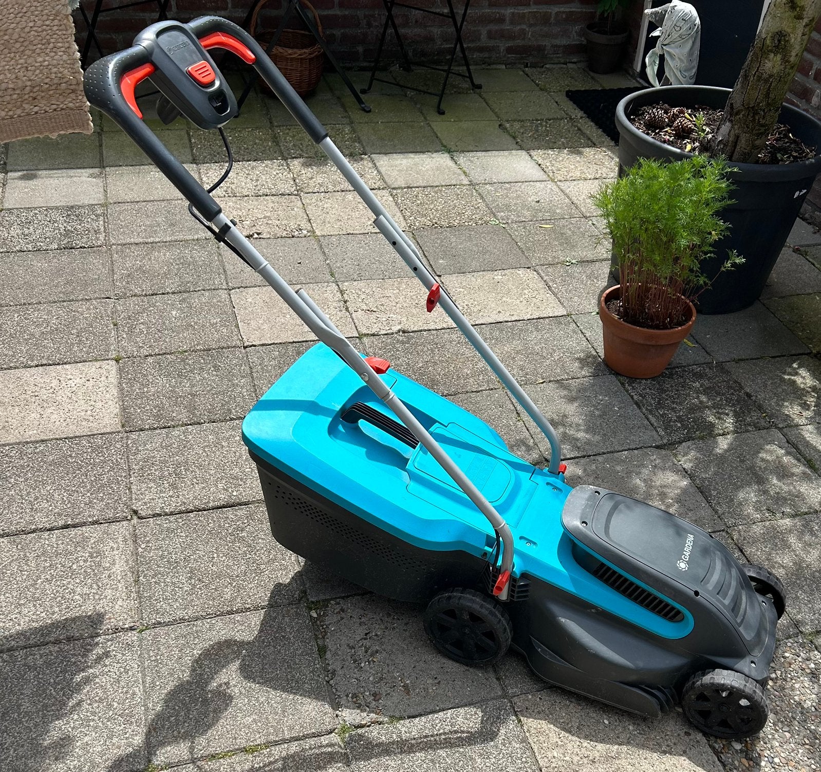 Gardena grasmaaier, Ophalen, Zo goed als nieuw