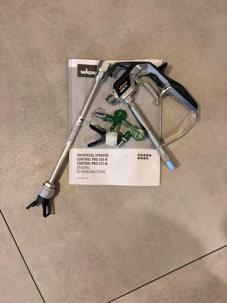 Verfspuit Wagner Control Pro 350M, Ophalen, Zo goed als nieuw, Verfspuit of Verfpomp