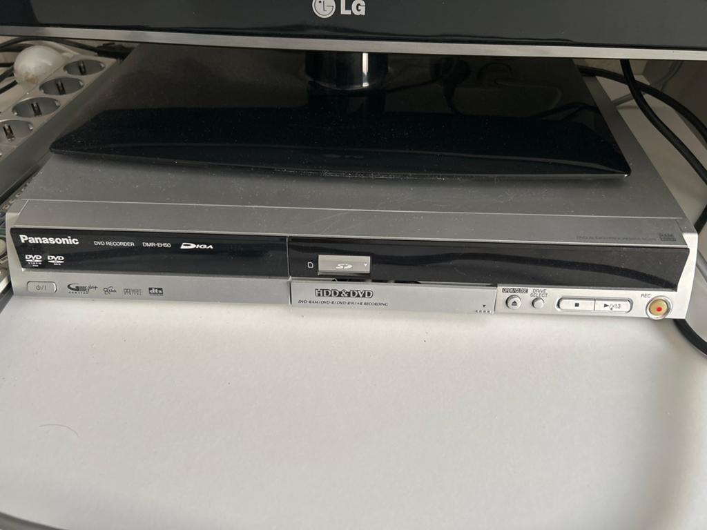 Panasonic DVD Recorder DMR-EH50 met HDD, Ophalen, Gebruikt, Panasonic, Met harddisk