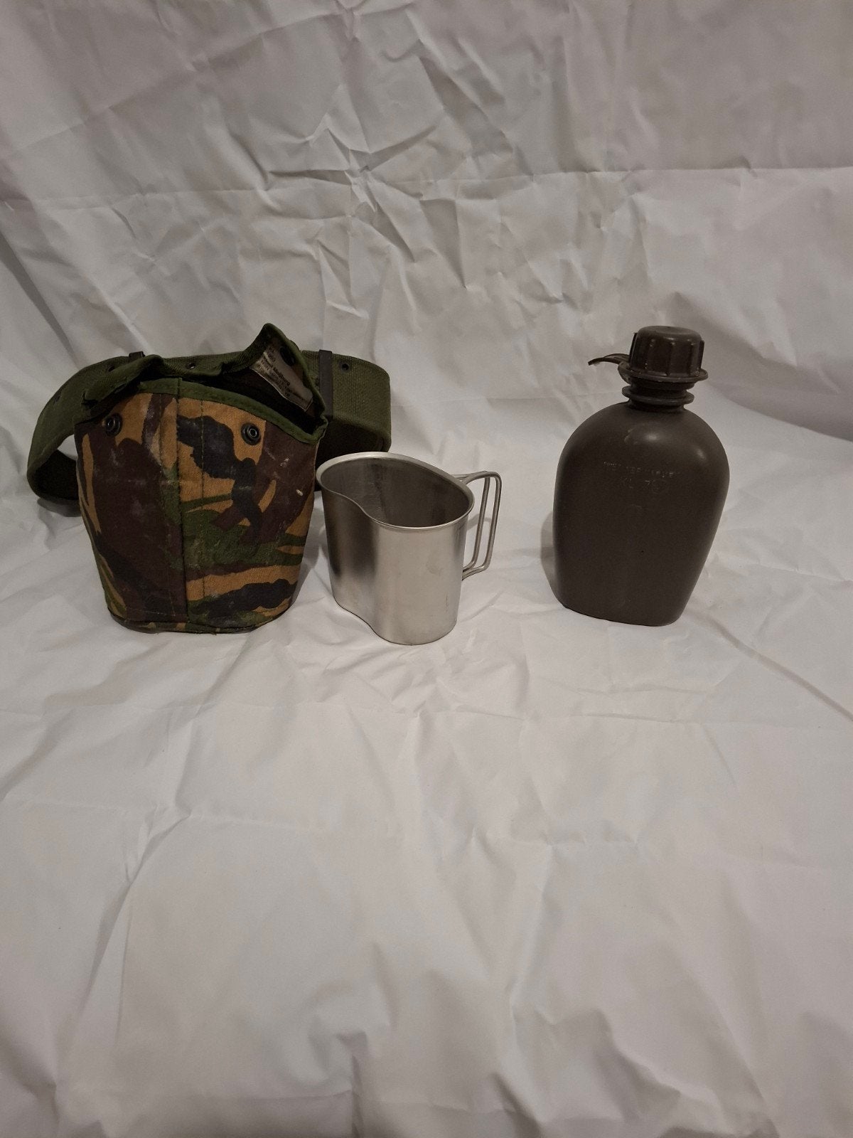 Militaire veldfles met riem - KL 1993, Verzenden, Landmacht, Nederland, Overige typen