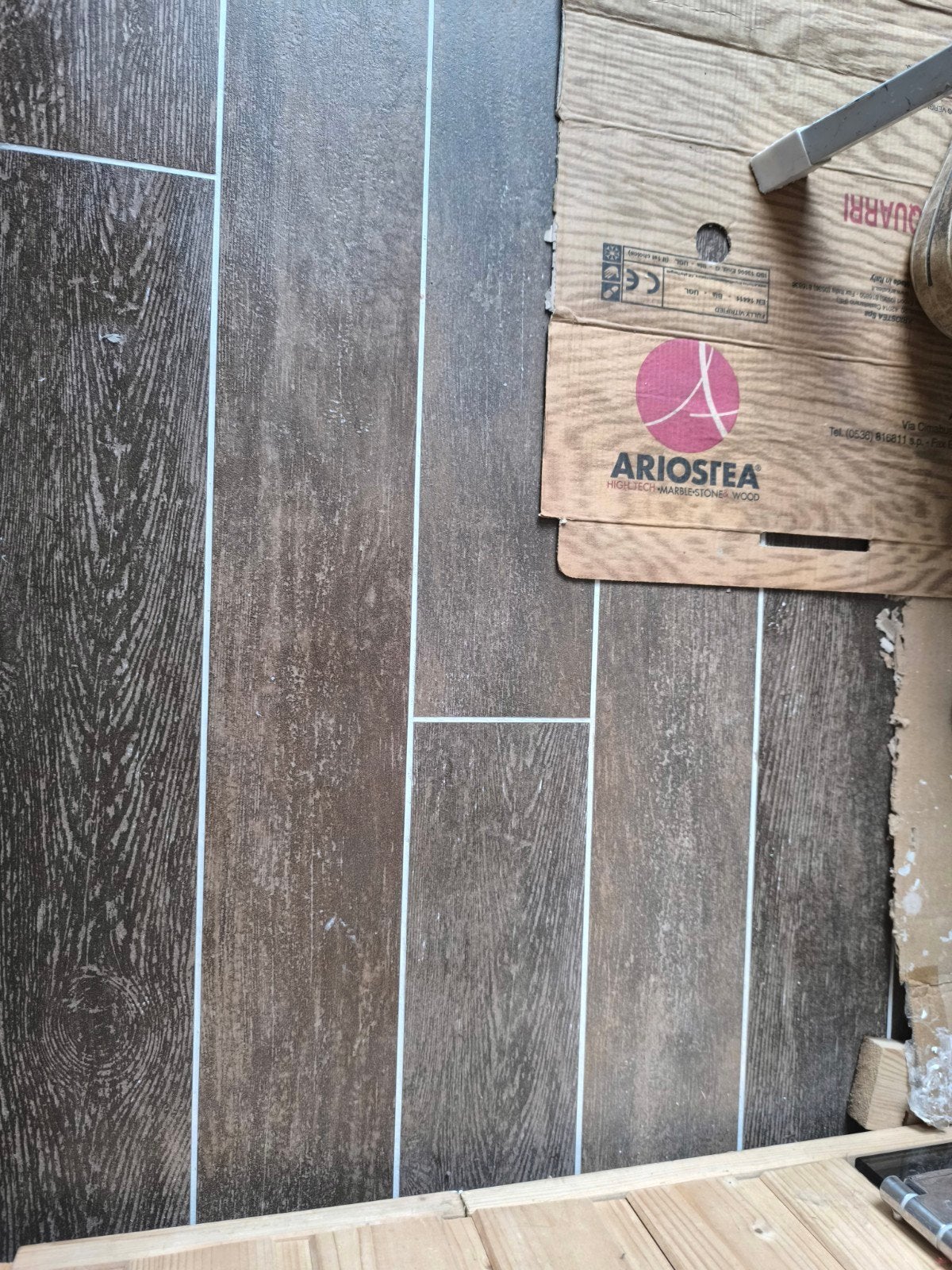 Ariostea Houtlook Tegels - 90x11 cm - Nieuw in doos ruim 6m2, Ophalen, Steen of Klei, 50 tot 150 cm, Nieuw