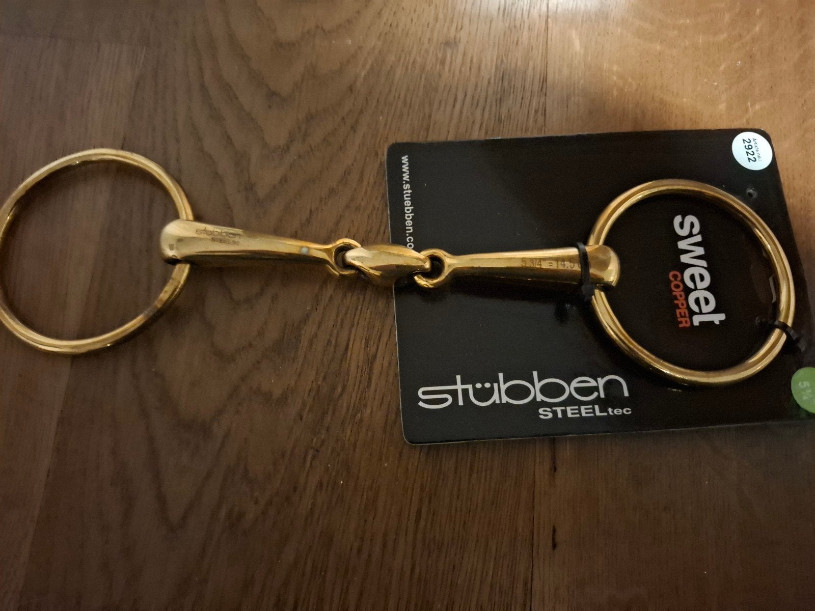 Stubben sweet iron 14 cm, Dieren en Toebehoren, Paarden en Pony's | Hoofdstellen en Tuigage, Stubben, Stubben. com, Ophalen of Verzenden