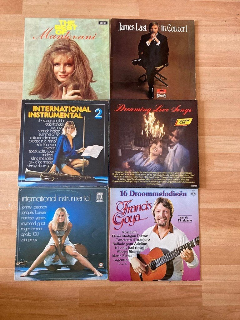 Vinyl LP's : 9 x Diversen Instrumentaal., Ophalen of Verzenden, Zo goed als nieuw, 12 inch, LP
