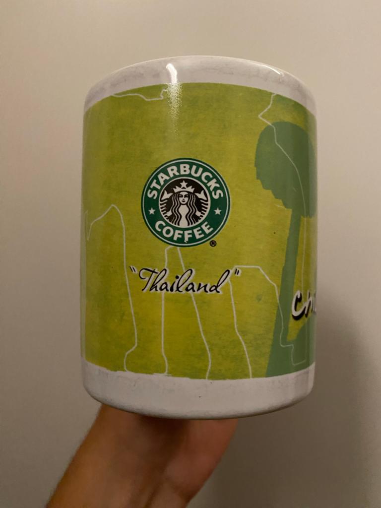 Starbucks Chiang Mai Thailand Mok - Zeldzaam verzamelobject, Meerkleurig, Overige stijlen, Ophalen of Verzenden, Zo goed als nieuw