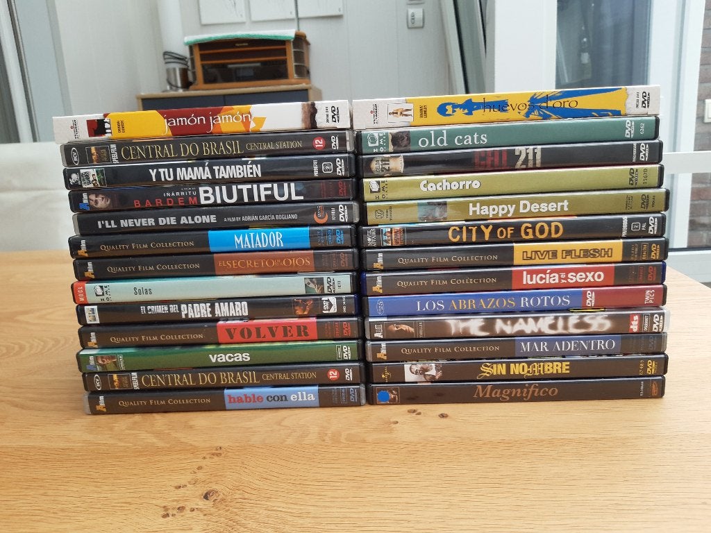 Spaanse  Films, Gebruikt, Vanaf 16 jaar, Nederlands, Spaans