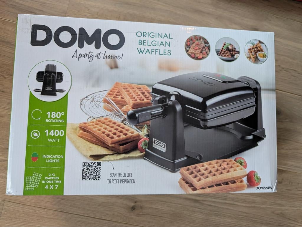 Domo DO9224W Wafelijzer, Ophalen of Verzenden