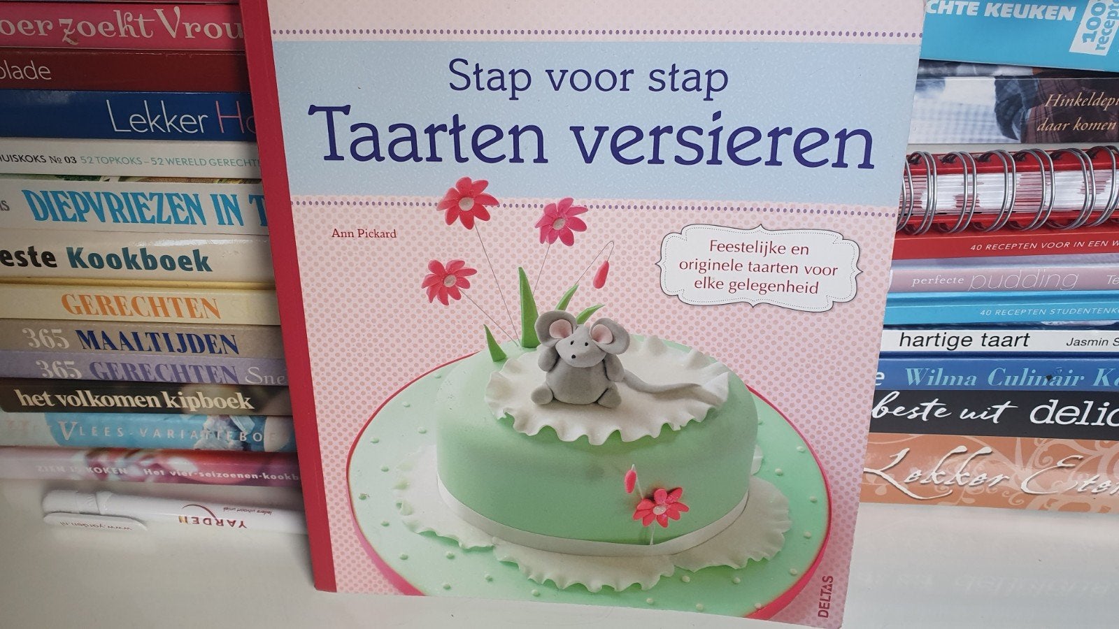 Stap voor stap taarten versieren - Ann Pickard, Boeken, Verzenden, Zo goed als nieuw, Ann Pickard, Taart, Gebak en Desserts