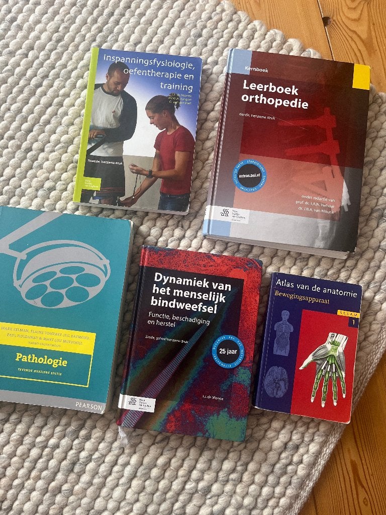 Leerboeken fysiotherapie, Gelezen, Diverse auteurs, Beta, HBO