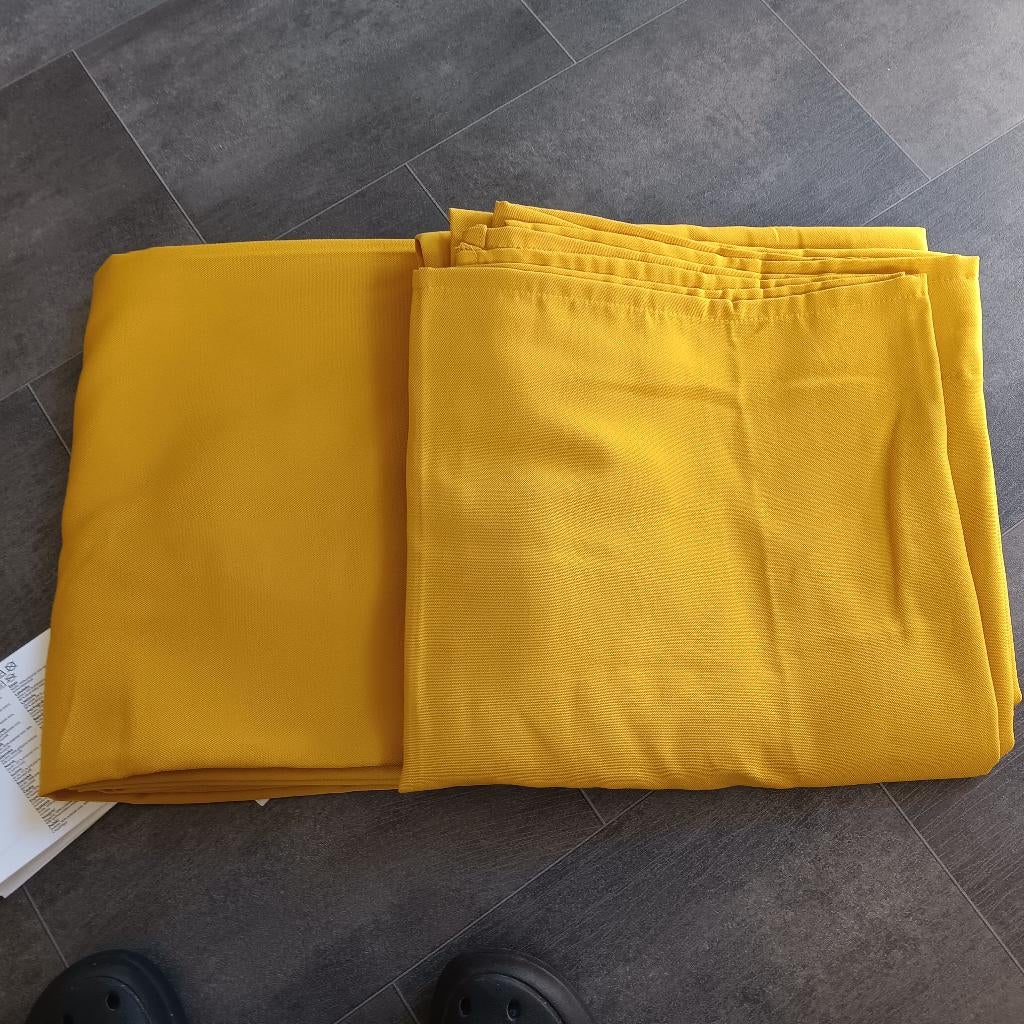 Gordijnen, Ikea  Ginstmot VERKOCHT, 200 cm of meer, Nieuw, Ophalen of Verzenden, Overige kleuren