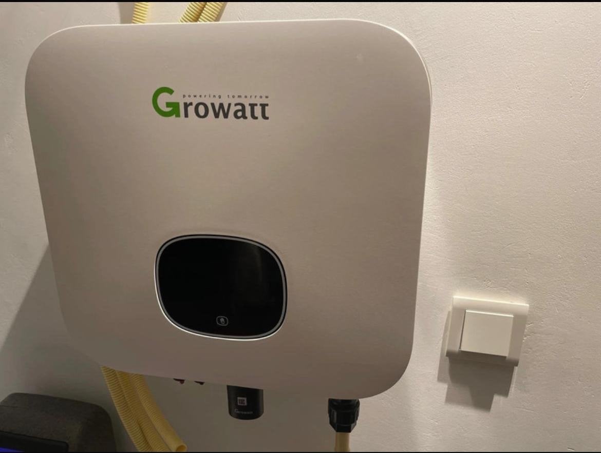 Growatt MIN 4200TL-XE PV 1 fase omvormer, Ophalen of Verzenden, Zo goed als nieuw, Overige typen
