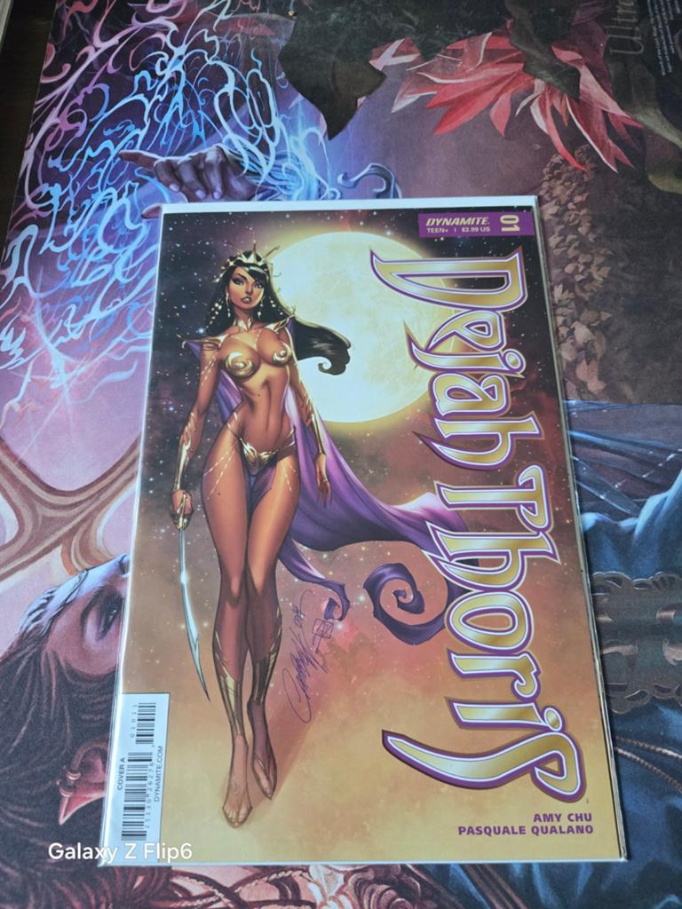 Dejah Thoris #1 (Dynamite Comics) - Campbell Cover A, Eén stripboek, Ophalen of Verzenden, Zo goed als nieuw, Amy Chu, Pasquale Qualano, J. Scott Campbell (cover)