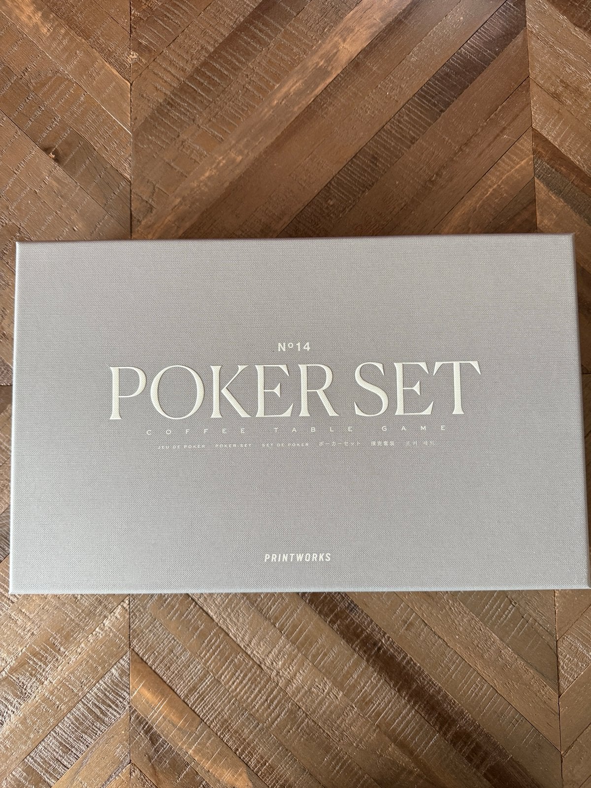 Pokerset, Ophalen, Gebruikt